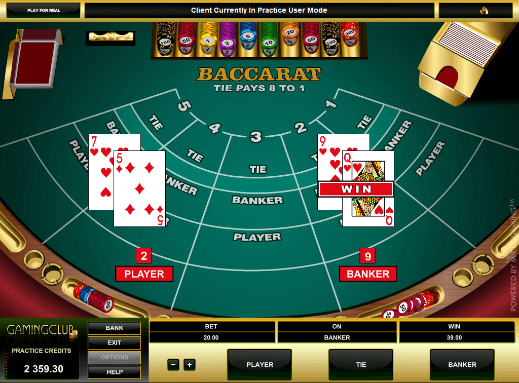 Tổng hợp những hệ thống cá cược Baccarat