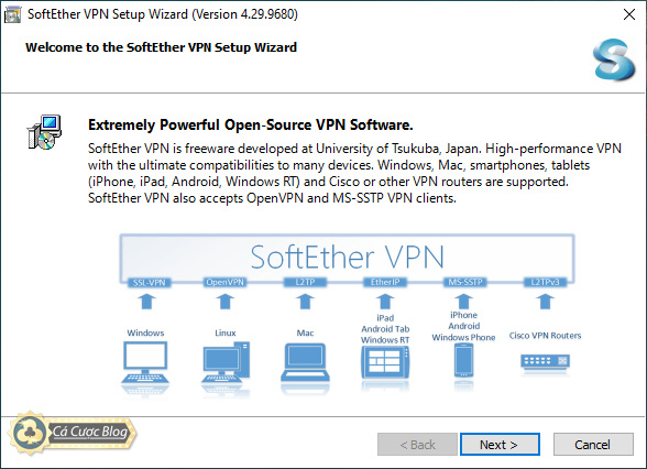 Hướng Dẫn Cài đặt SoftEther VPN Client