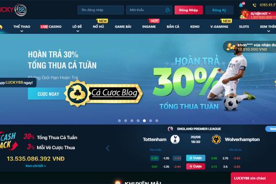 Hướng dẫn cách vào lucky88